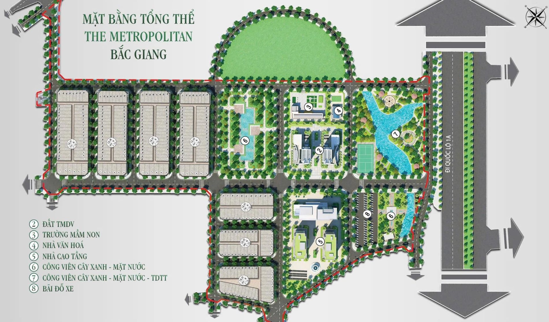 Ra Mắt Dự Án Khu Đô Thị Mới Đồng Sơn TP Bắc Giang ( The Metropolitan )
