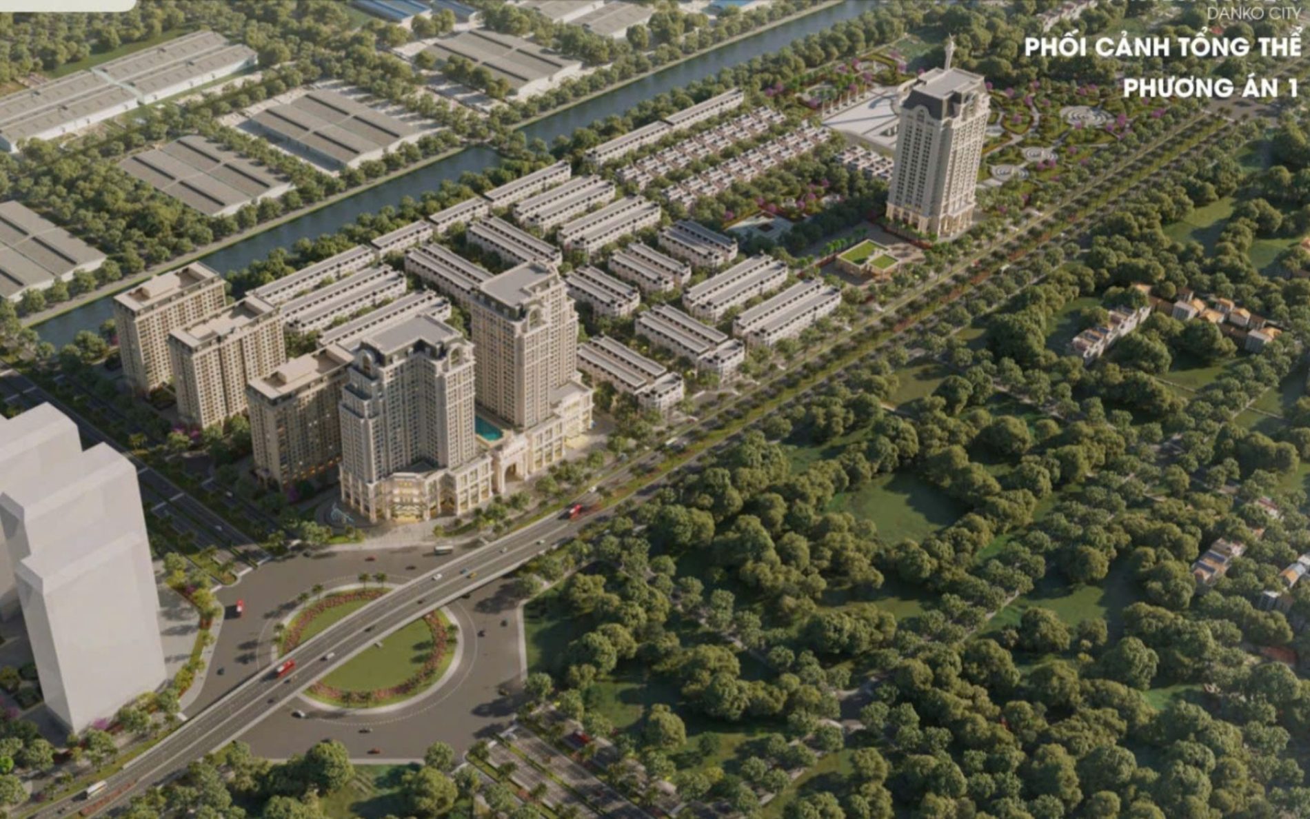 Phối cảnh Danko Bắc Giang