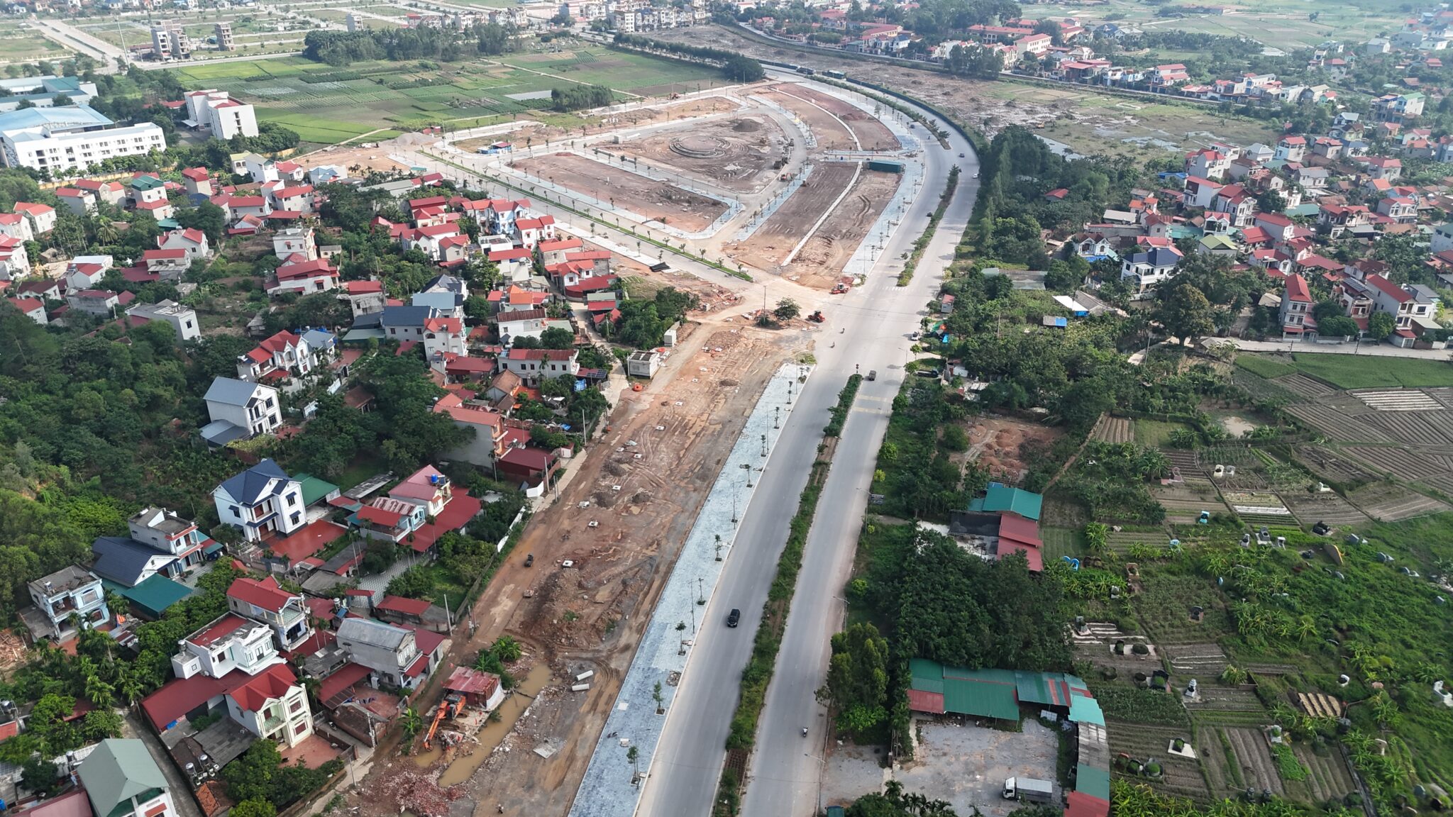 Mai Vàng Center Park từ trên cao